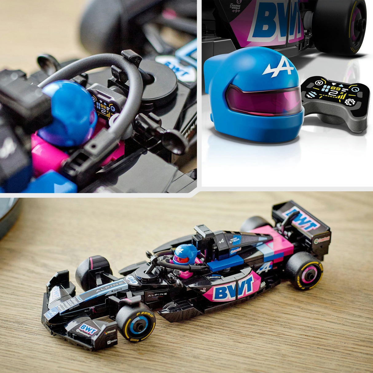 Lego Speed Champions 77248 BWT Alpine F1 Team A524 Rennwagen