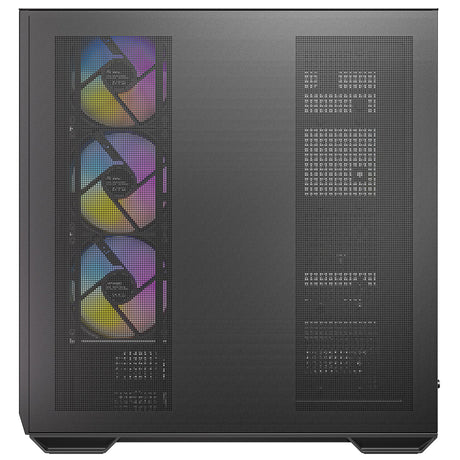 Antec c7 argb Midi-Tower-Gehäuse (schwarz | 2x USB-A | 1x USB-C | gehärtetes Glas)