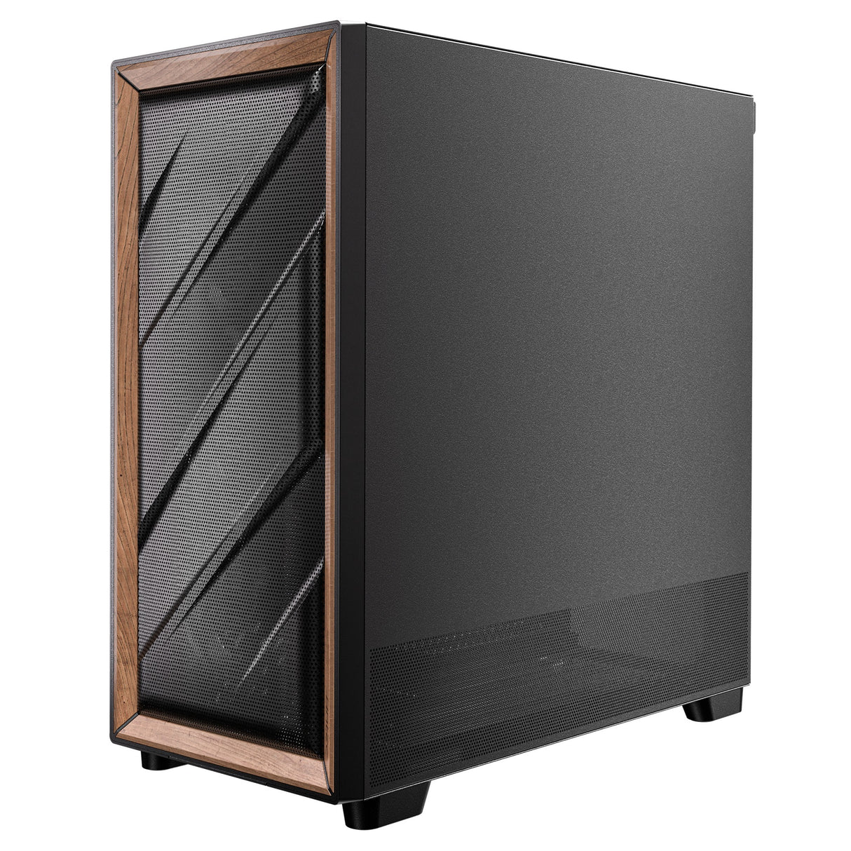 Antec Flux Se Midi-Tower-Gehäuse (schwarz | 2x USB-A | 1x USB-C)