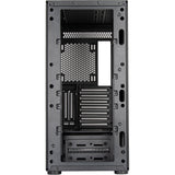 Silverstone sst-sed1-b Midi-Tower-Gehäuse (schwarz | 2x USB-A | 1x USB-C)