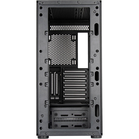 Silverstone sst-sed1-b Midi-Tower-Gehäuse (schwarz | 2x USB-A | 1x USB-C)