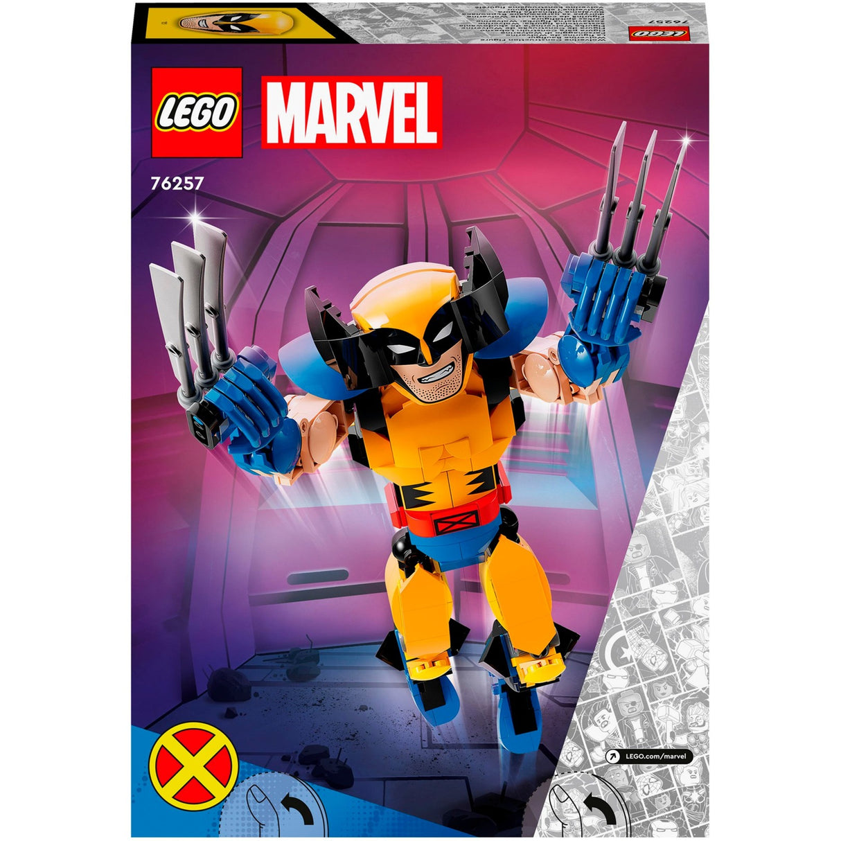 Lego Marvel – Wolverine Baufigur Konstruktionsspielzeug (76257)