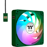 Thermaltake ct120 ex argb sync pc cooling fan racing green (3-fan pack) case fans (groen, 3 stuks, 120 x 120 x 25 mm, pwm)