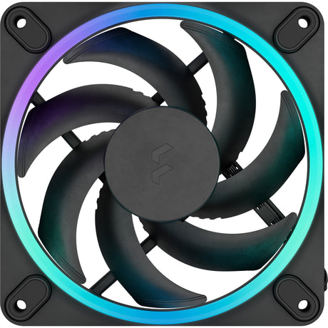 Fractal Design Momentum 12 RGB-Gehäuselüfter (schwarz, 3 Stück, 120 x 120 x 25 mm, PWM)