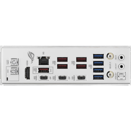 Asus rog strix x870e-a gaming wifi7 neo socket am5 moederbord (wit, raid, 5 gb-lan, wi-fi 7, bt 5.4, sound, atx)