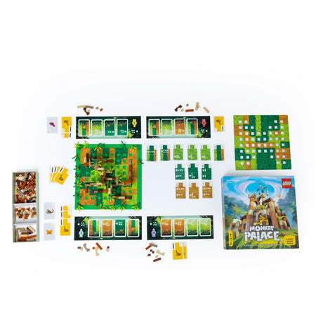 Lego-Affenpalast-Brettspiel