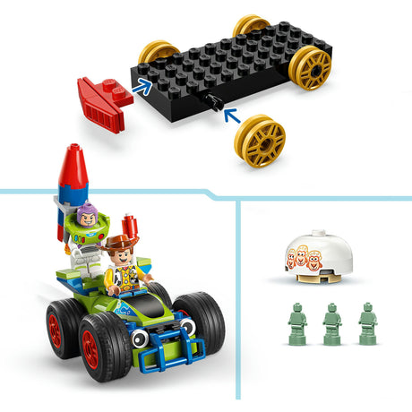 Lego Disney und Pixars Toy Story Partyzug und ferngesteuertes Auto-Set – 43264