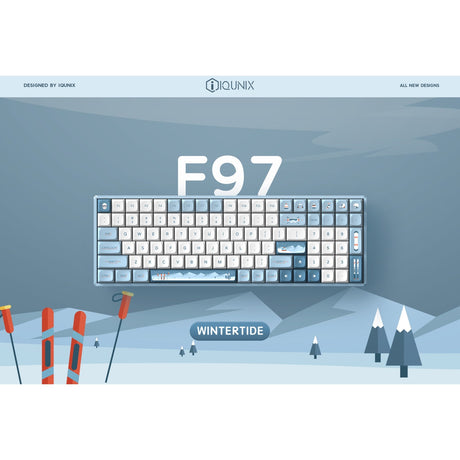 Iqunix F97 Wintertide Wireless mechanischer Tastatur