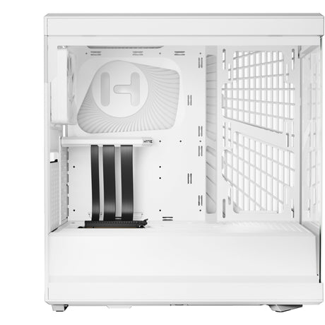 Hyte y40 Midi-Tower-Gehäuse (weiß | 2x USB-A | 1x USB-C | gehärtetes Glas)