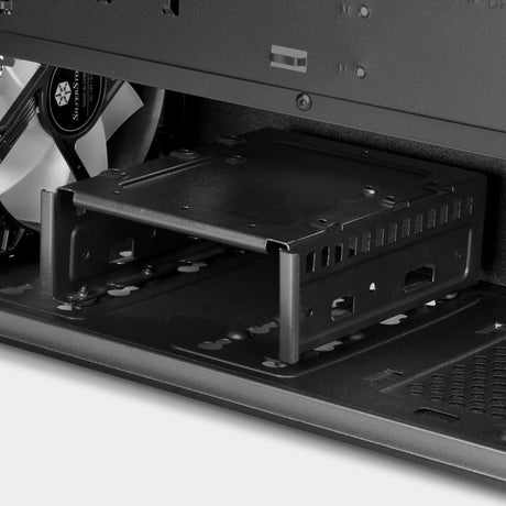 Silverstone sst-fav1mb-pro Midi-Tower-Gehäuse (schwarz | 4x USB-A | RGB | Fenster)