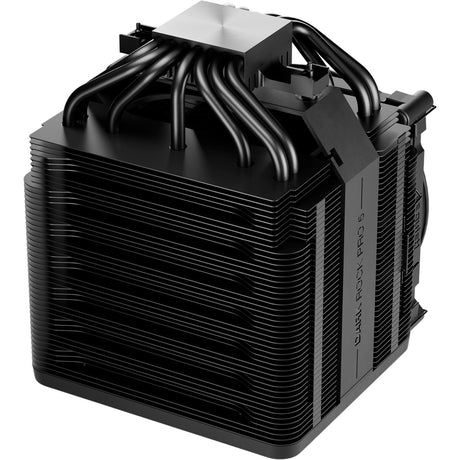 Ruhig sein! Dark Rock Pro 5 CPU-Kühler (schwarz, 4-Pin-PWM-Lüfteranschluss)