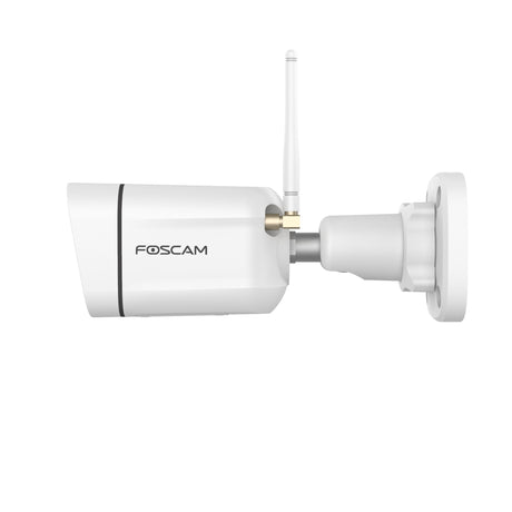 Foscam v8p, 4K 8MP Dual-Band-WLAN-Überwachungskamera (weiß, mit Ton- und Lichtalarm)