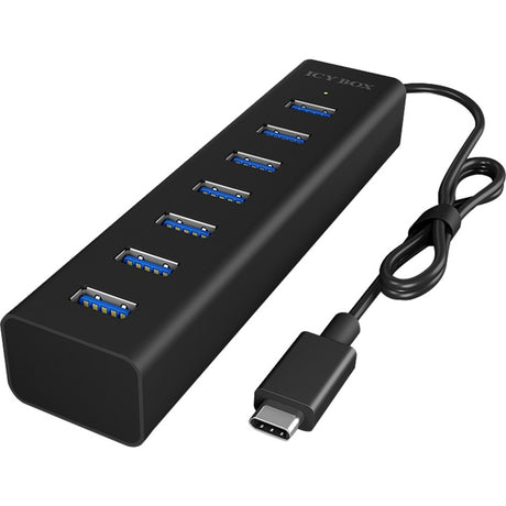 Icy Box ib-hub1700-c3 USB-Hub (schwarz)