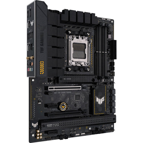 Asus Tuf Gaming B650-Plus WiFi Sockel AM5 Mainboard (schwarz hellorange, RAID, 2,5GB-LAN, Wi-Fi 6, BT 5.2, Sound, ATX)
