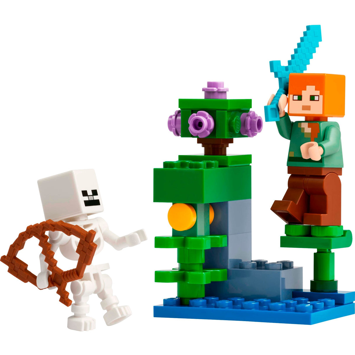 Lego 30705 Minecraft Taschenduell in der üppigen Höhle