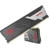 Patriot viper venom 32 gb ddr5-7000 (2x 16 gb) werkgeheugen (zwart, pvv532g700c32k, xmp 3.0)