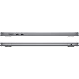 Apple macbook air 15 (mqkp3n a) refurbished laptop (grijs | m2 | 10-core gpu | 8 gb | 256 gb ssd | space grey)