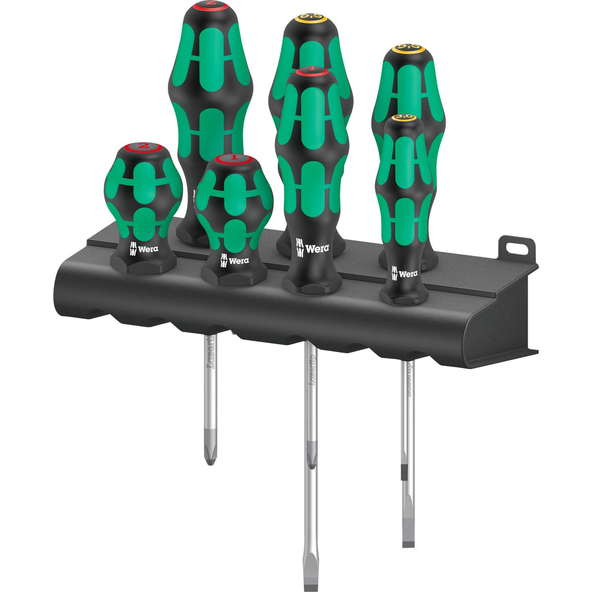 Wera 300 7 Mix 1 Schraubendreher -Set, 7 -Peak
