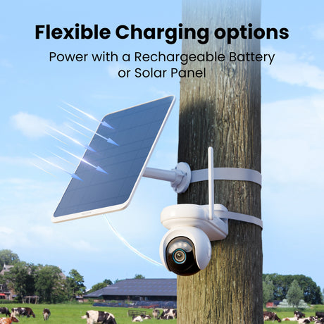 Reolink g650 + Solarpanel 3 Sicherheitskamera (weiß, 2k, 4 MP, 4G LTE)