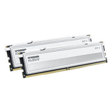 Klevv 32 gb ddr5-6400 (2x 16 gb) kit werkgeheugen (wit, kd5agu880-64b300f, fit v, xmp 3.0, expo)