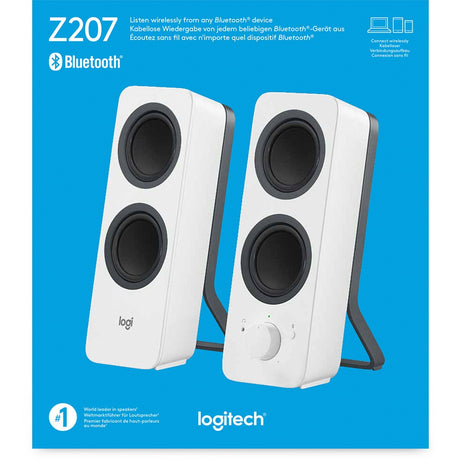 Logitech z207 PC-Lautsprecher (Weiß)