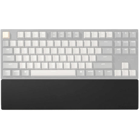 Keychron Silikon-Handballenauflage für K8 K8 Pro K8 Max C1 C1 Pro L4 Handgelenkauflage (schwarz)