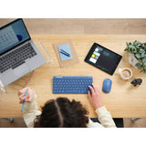 Vertrauen Sie der kabellosen Lyra Multi-Device-Tastaturmaus