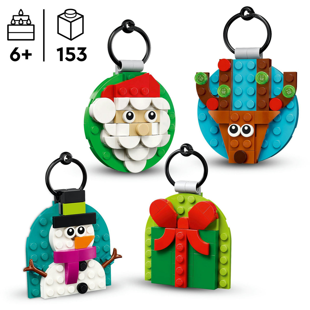 Lego Jahreszeiten 40744 süße Weihnachtsdekorationen