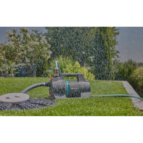 Gardena Bewässerungspumpe 5000 Silent (dunkelgrau türkis, 9080-20)