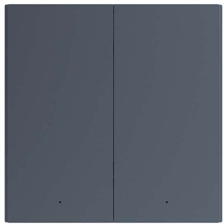 Aqara Smart Wall Switch H1 Doppelschalter (Anthrazit, Zigbee 3.0, Neutralleiter erforderlich)