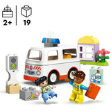 Lego Duplo Town 10447 Krankenwagen mit Fahrer
