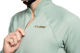Cube Half Zip – Damen-Langarmtrikot