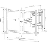 Neomounts von Newstar Select WL40S-850BL16 TV-Wandstonde