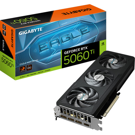 Gigabyte GeForce RTX 5060 Ti Eagle Max OC 8G Grafikkarte (DLSS 4, 3x Display Port, 1x HDMI 2.1)