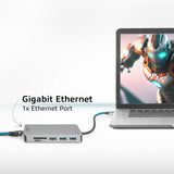 ACT-Konnektivität USB-C 4K Docking Station für 1 HDMI-Monitor, Ethe