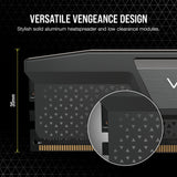Corsair Vengeance 32 GB DDR5-4800 (2x 16 GB) RAM (schwarz, cmk32gx5m2a4800c40, xmp 3.0)