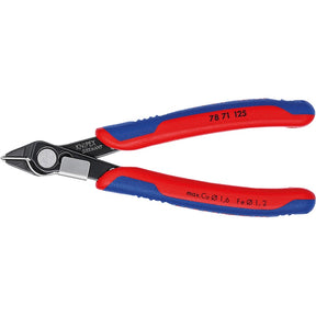 Knipex 7871125 Super-Knips Präzisions-Seitenschneider – Elektronik – 125 mm
