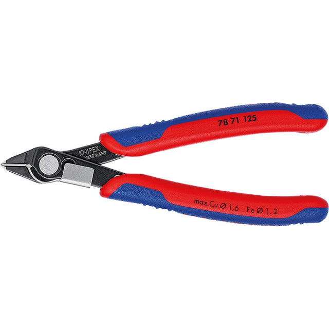 Knipex 7871125 Super-Knips Präzisions-Seitenschneider – Elektronik – 125 mm
