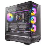 Antec c7 argb Midi-Tower-Gehäuse (schwarz | 2x USB-A | 1x USB-C | gehärtetes Glas)