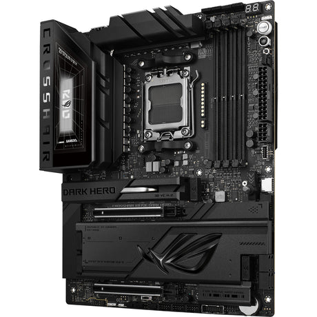Asus rog crosshair x870e dark hero socket am5 moederbord (raid, 10gb-lan, 5gb-lan, wi-fi 7, bt, sound, atx)
