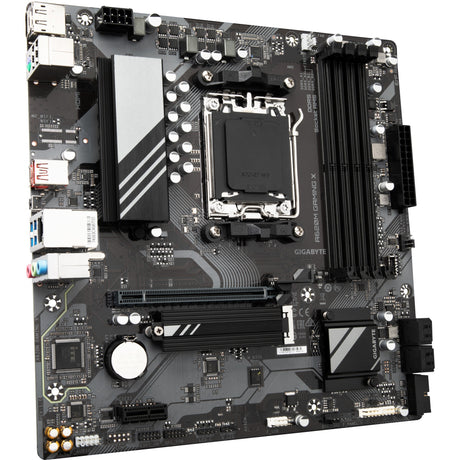 Gigabyte A620M Gaming X (Rev. 1.0) Sockel AM5 Motherboard (Schwarzgrau, Raid, GB-LAN, Sound, µatx)