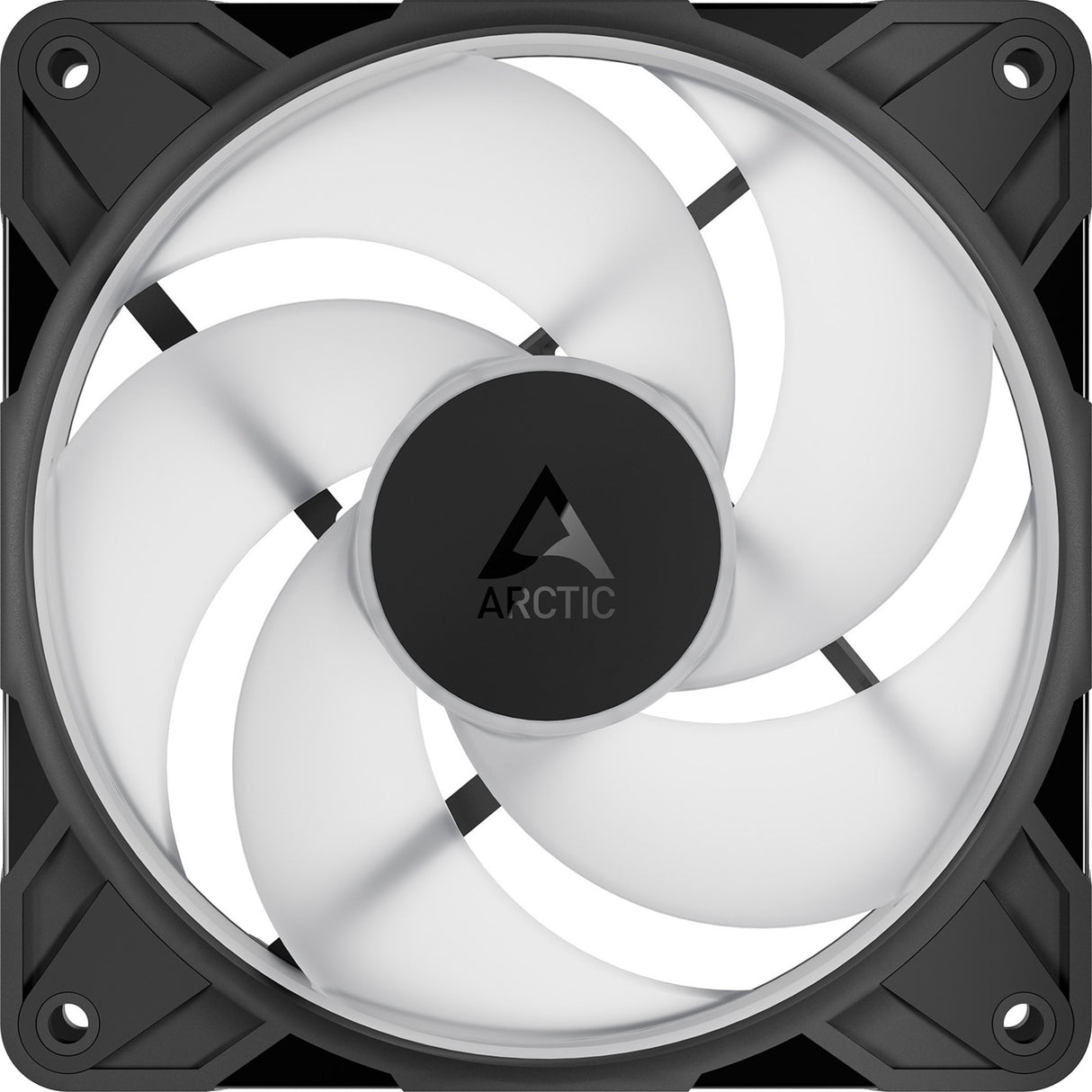 Arctic p12 pro reverse a-rgb case fan (zwart, 120 x 120 x 27 mm, pwm)