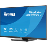 Iiyama prolite xb2797qsu-b1 27 monitor (zwart (mat), hdmi, displayport, usb, audio)