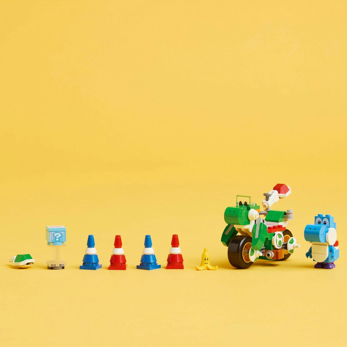 Lego Super Mario – Mario Kart – Yoshi-Crosser Konstruktionsspielzeug (72031)