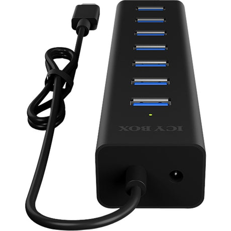 Icy Box ib-hub1700-c3 USB-Hub (schwarz)
