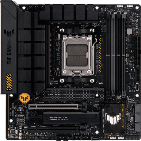 Asus TUF Gaming B650M-Plus Sockel AM5 Motherboard (schwarz, Raid, 2,5 GB-LAN, Sound, µatx)