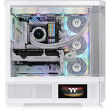 Thermaltake view 370 tg argb snow midi tower behuizing (wit | 2x usb-a | 1x usb-c | rgb | tempered glass)
