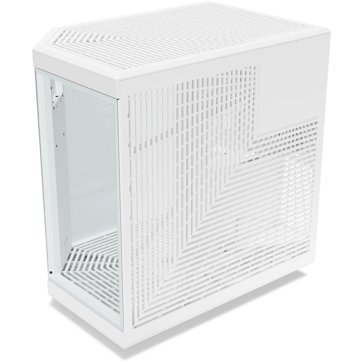Hyte y70 Midi-Tower-Gehäuse (weiß | 2x USB-A | 1x USB-C | gehärtetes Glas)