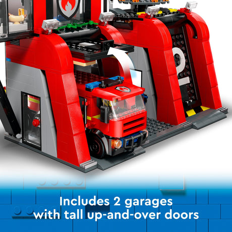 Lego City Feuerwache und Feuerwehrauto – 60414