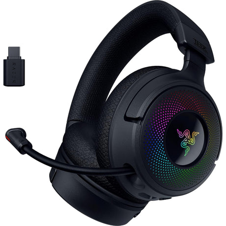 Razer Kraken V4 Over-Ear-Gaming-Headset (Schwarz, PC, Playstation 5, Nintendo Switch)